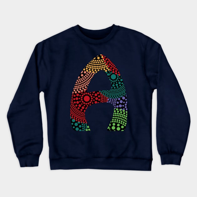 A ABoriginal Letter Crewneck Sweatshirt by Food in a Can